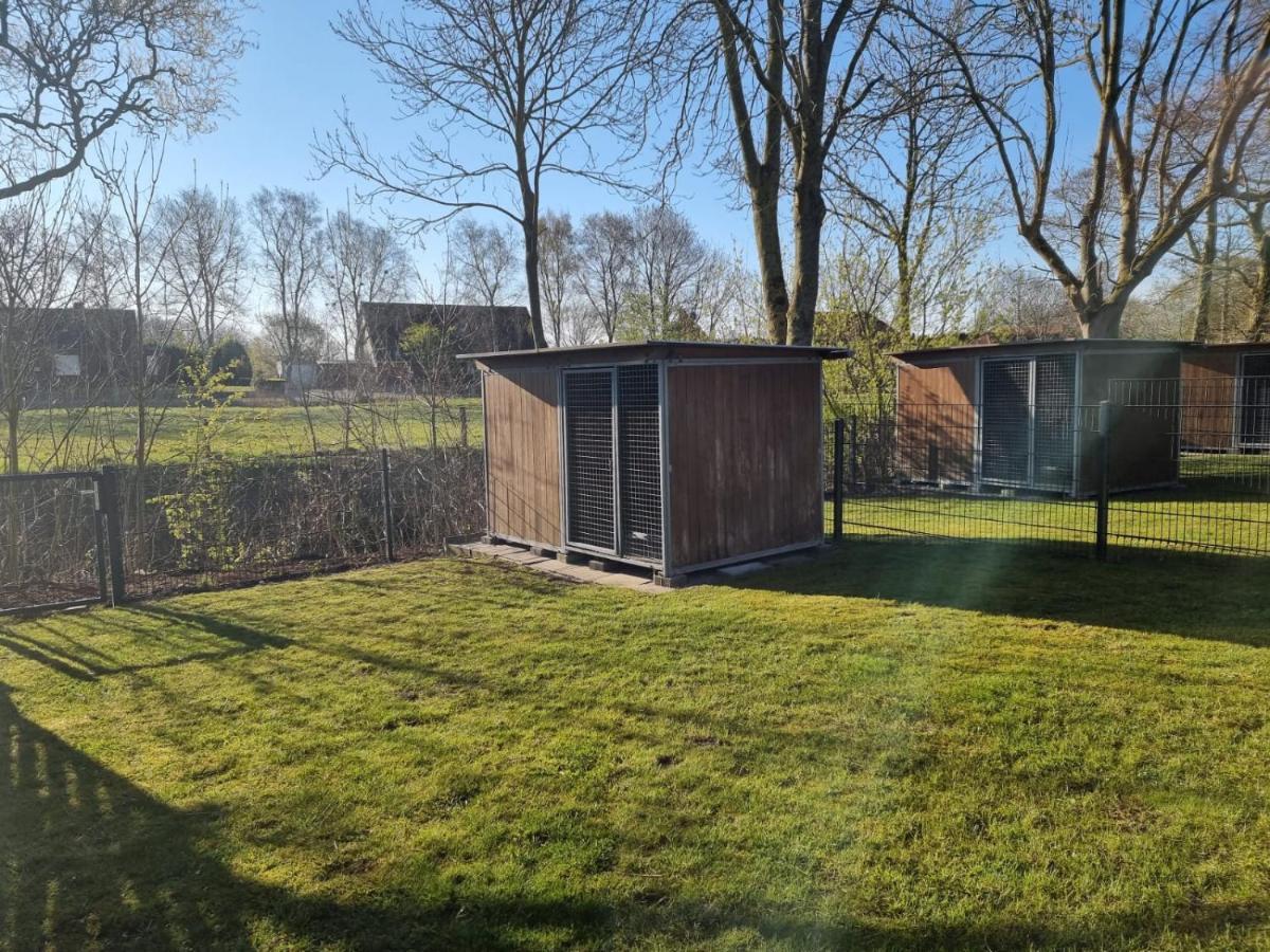 Ferienhaus Steuerbord Im Bootshaus Neßmersiel Eksteriør billede